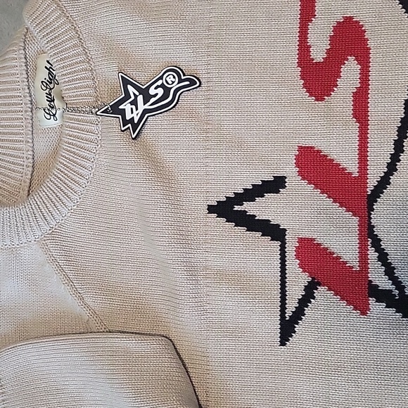 Low Lights StudiosDesert White Knit Sweater - Picture 5 of 8